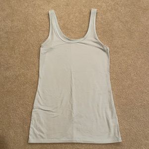 Light Teal Fitted Tank